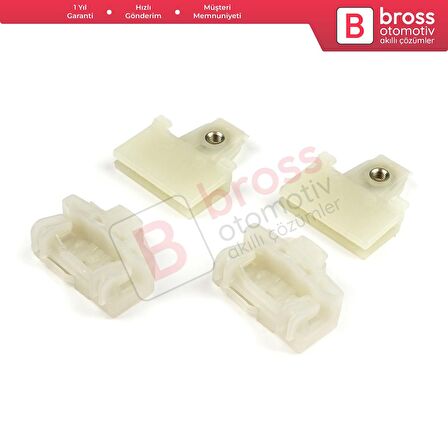 Pontiac İçin 4 Adet Cam Mekanizması Tamir ve Taşıyıcı Klipsleri Ürünümüz Ön Sol Kapı İçin Uygundur