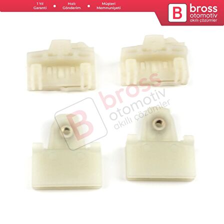 Pontiac İçin 4 Adet Cam Mekanizması Tamir ve Taşıyıcı Klipsleri Ürünümüz Ön Sağ Kapı İçin Uygundur