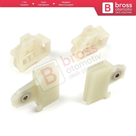 Pontiac İçin 4 Adet Cam Mekanizması Tamir ve Taşıyıcı Klipsleri Ürünümüz Ön Sağ Kapı İçin Uygundur