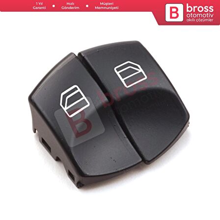 Mercedes Sprinter MK2 W906 2006-2020 VW Crafter MK1 2006-2017 İçin 2 Adet Ön Sol Cam Düğme Kapağı