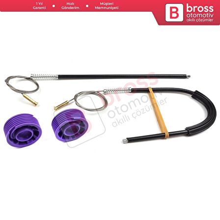 Audi A3 S3 MK3 8V 2012-2021 4/5 Kapı İçin Elektrikli Arka Sol veya Sağ Cam Kriko Tamir Seti