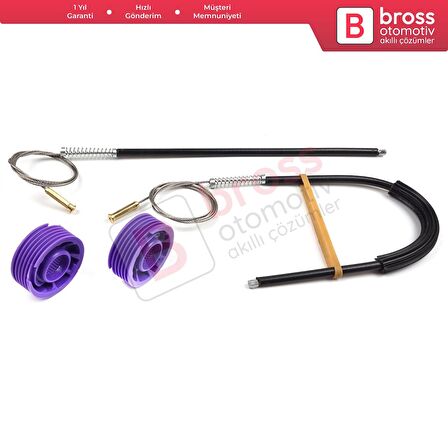 Audi A3 S3 MK3 8V 2012-2021 4/5 Kapı İçin Elektrikli Arka Sol veya Sağ Cam Kriko Tamir Seti