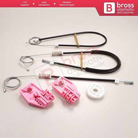 Skoda Superb MK2 B6 3T4 3T5 2008-2015 5-Kapı 3T0837402 İçin Elektrikli Ön Sağ Cam Kriko Tamir Seti