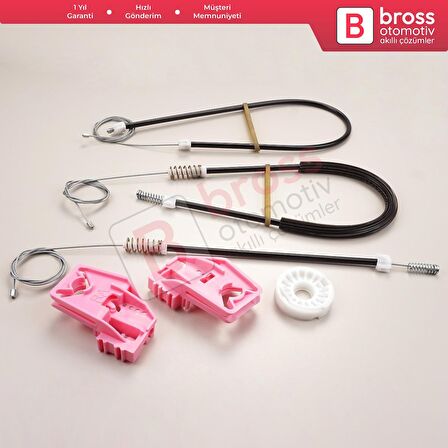 Skoda Superb MK2 B6 3T4 3T5 2008-2015 5-Kapı 3T0837402 İçin Elektrikli Ön Sağ Cam Kriko Tamir Seti