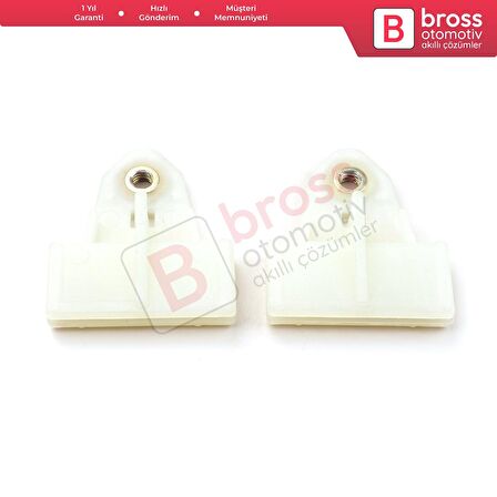 Nissan Tip 1 İçin 2 Adet Pencere Mekanizması Cam Taşıyıcı Klipsi