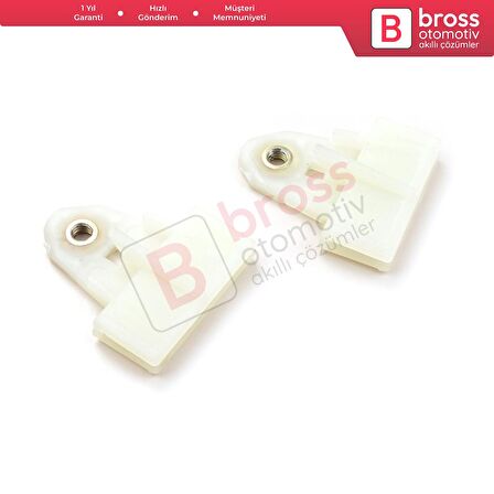 Nissan Tip 1 İçin 2 Adet Pencere Mekanizması Cam Taşıyıcı Klipsi