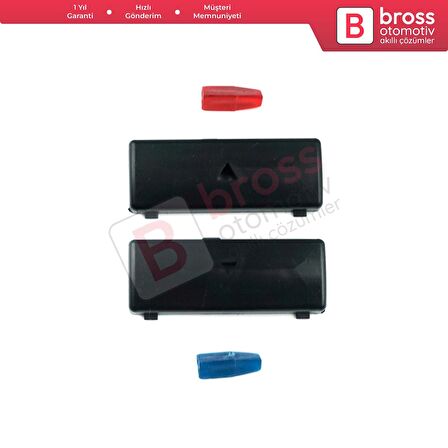 BMW X5 E53 2000-06 E39 96-2003 64116915812 İçin Klima Kontrol Sıcaklık Arttırma Azaltma Düğme Kapağı