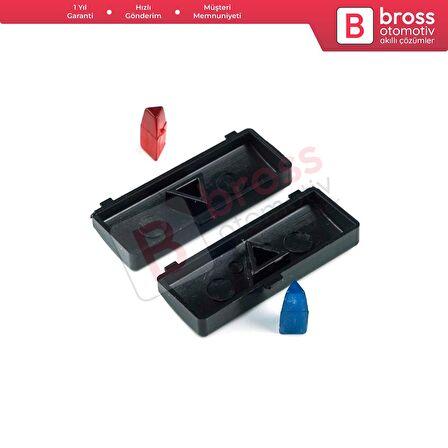 BMW X5 E53 2000-06 E39 96-2003 64116915812 İçin Klima Kontrol Sıcaklık Arttırma Azaltma Düğme Kapağı