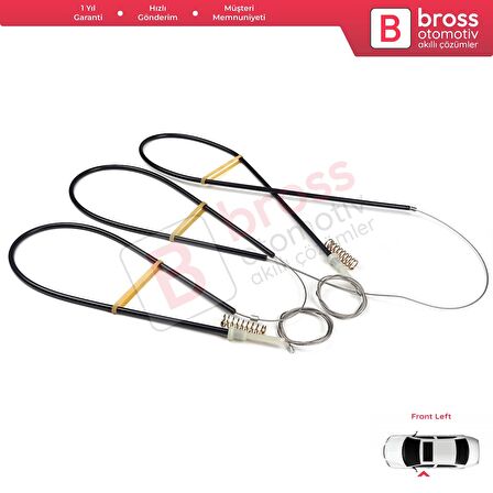 Audi A1 MK1 8X 8X1 8XK 2010-2019 3-Kapı HB 8X3837461 İçin Elektrikli Ön Sol Cam Kriko Tamir Seti