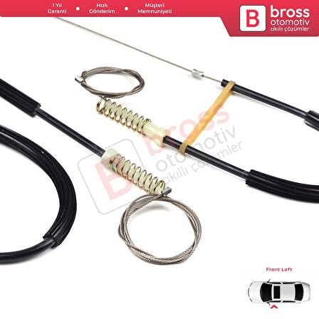 Audi Q5 SQ5 8R 8RB 2008-2018 5-Kapı 8R0837461 İçin Elektrikli Ön Sol Cam Kriko Tamir Seti