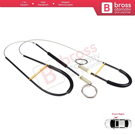 Audi Q5 SQ5 8R 8RB 2008-2018 5-Kapı 8R0837462 İçin Elektrikli Ön Sağ Cam Kriko Tamir Seti