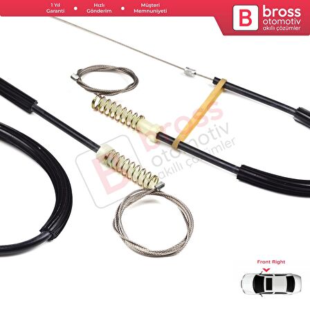 Audi Q5 SQ5 8R 8RB 2008-2018 5-Kapı 8R0837462 İçin Elektrikli Ön Sağ Cam Kriko Tamir Seti