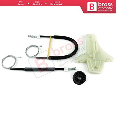 VW Amarok MK1 2H 2010-2022 4-Kapı Pickup 2H0837402 İçin Elektrikli Ön Sağ Cam Kriko Tamir Seti