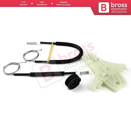 VW Amarok MK1 2H 2010-2022 4-Kapı Pickup 2H0837402 İçin Elektrikli Ön Sağ Cam Kriko Tamir Seti