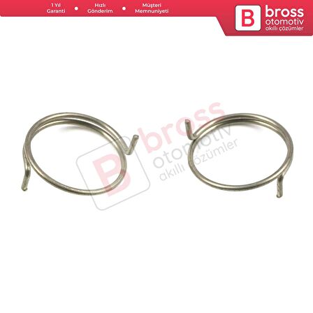 Mercedes ML W163 İçin Kapı Kilit Yayları A1637302335 Çap:18.65 mm