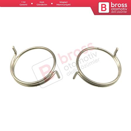 Mercedes ML W163 İçin Kapı Kilit Yayları A1637302335 Çap:18.65 mm