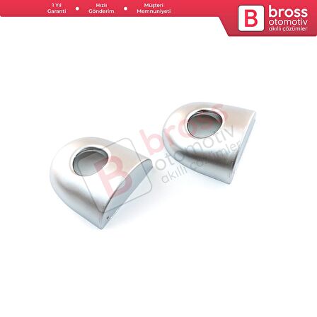 Renault Megane Scenic Laguna 2 3 Primera P12 Espace 4 Clio 3 İçin Dış Kapı Delikli Şifre Kapağı Seti