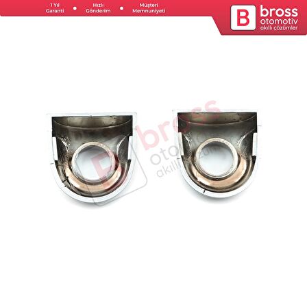 Renault Megane Scenic Laguna 2 3 Primera P12 Espace 4 Clio 3 İçin Dış Kapı Delikli Şifre Kapağı Seti