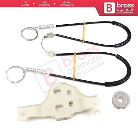 Renault Megane MK3 2008–2017 5-Kapı 827210003R İçin Elektrikli Arka Sol Cam Kriko Tamir Seti