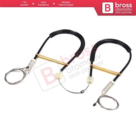 Renault Fluence L3 2009-2024 4-Kapı Sedan 827210016R İçin Elektrikli Arka Sol Cam Kriko Tamir Seti