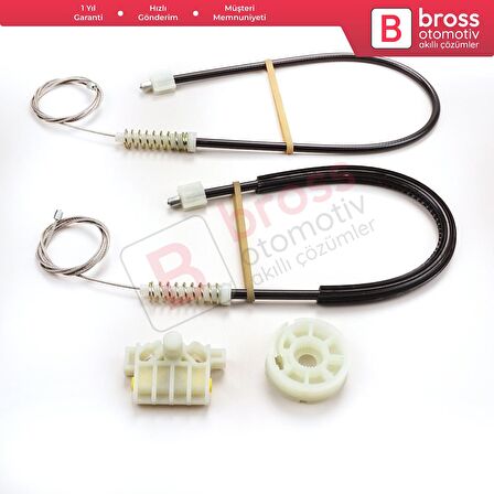 Renault Laguna MK3 2007-2015 5-Kapı 827000001R İçin Elektrikli Arka Sağ Cam Kriko Tamir Seti