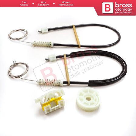 Renault Laguna MK3 2007-2015 5-Kapı 827000001R İçin Elektrikli Arka Sağ Cam Kriko Tamir Seti