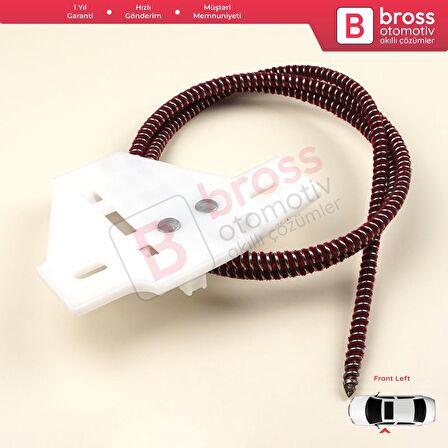 Renault Master MK2 Movano A Iveco Daily 3 4 Interstar X70 İçin Monoray Sol Kapı Cam Kriko Tamir Seti