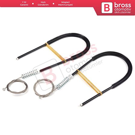 Renault Master MK3 Opel Movano B Nissan NV400 X62 Interstar 807210008R İçin Sol Kapı Cam Kriko Seti