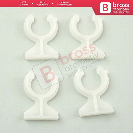 4 Adet Cam Kaldırma Mekanizması Onarım Sekmen Klipsi Tip:1