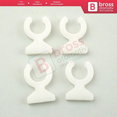 4 Adet Cam Kaldırma Mekanizması Onarım Sekmen Klipsi Tip:1