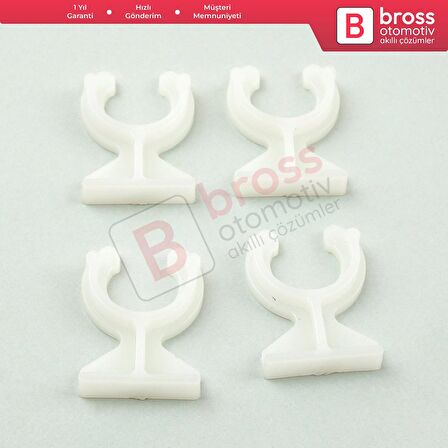 4 Adet Cam Kaldırma Mekanizması Onarım Sekmen Klipsi Tip:1