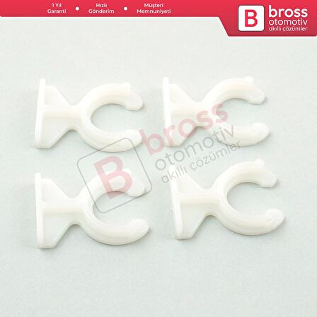 4 Adet Cam Kaldırma Mekanizması Onarım Sekmen Klipsi Tip:1