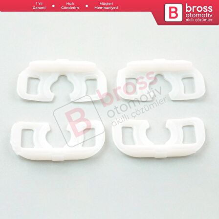 4 Adet Cam Kaldırma Mekanizması Onarım Sekmen Klipsi Tip:2