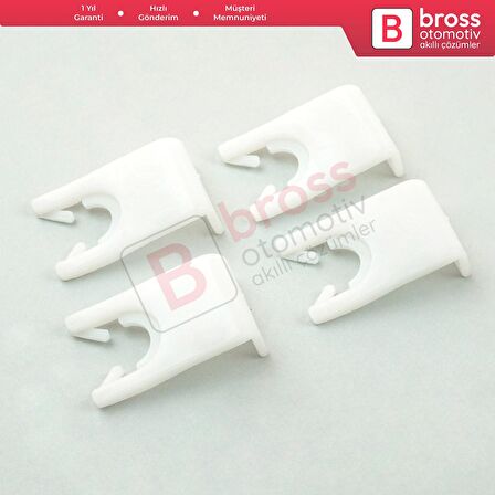 4 Adet Cam Kaldırma Mekanizması Onarım Sekmen Klipsi Tip:3