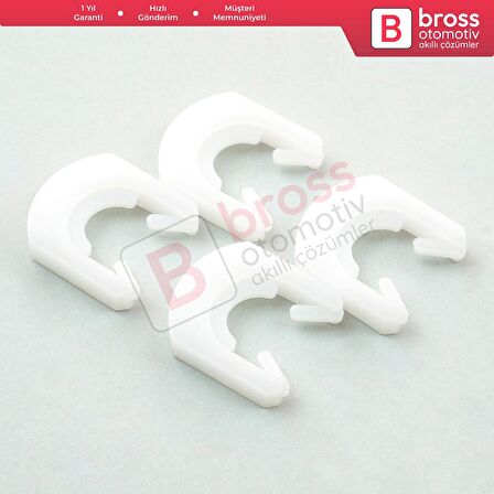 4 Adet Cam Kaldırma Mekanizması Onarım Sekmen Klipsi Tip:4