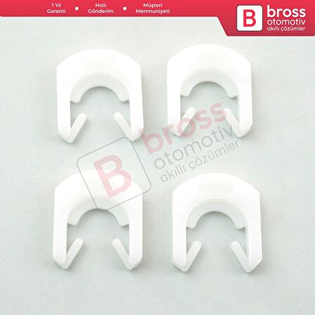 4 Adet Cam Kaldırma Mekanizması Onarım Sekmen Klipsi Tip:4