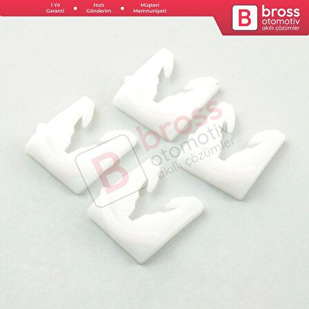 4 Adet Cam Kaldırma Mekanizması Onarım Sekmen Klipsi Tip:5