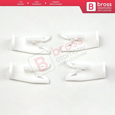 4 Adet Cam Kaldırma Mekanizması Onarım Sekmen Klipsi Tip:7