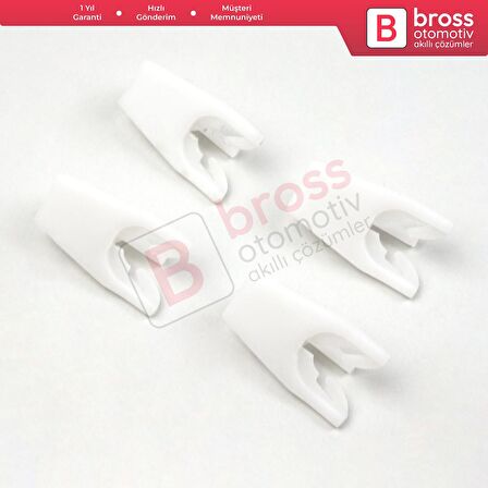 4 Adet Cam Kaldırma Mekanizması Onarım Sekmen Klipsi Tip:7