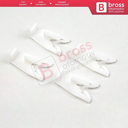 4 Adet Cam Kaldırma Mekanizması Onarım Sekmen Klipsi Tip:7