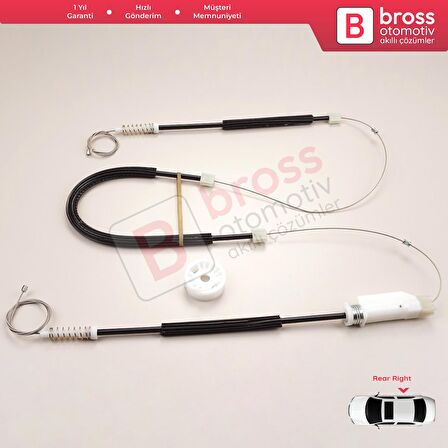 Audi A5 S5 Coupe 08 13 İçin Sağ Arka Cam Mekanizması Tamir Takımı