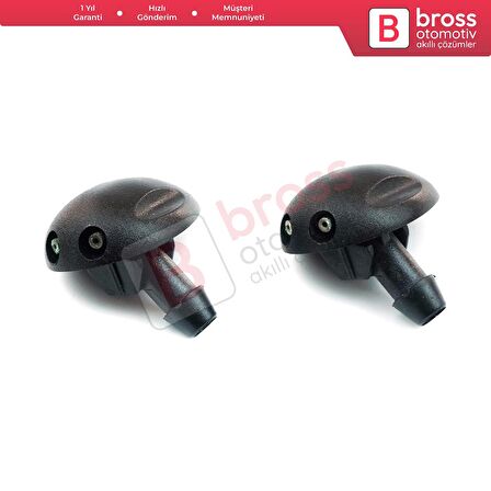 Renault Megane Scenic MK1, Dacia Logan İçin 2 Adet Ön Cam Silecek Su Fıskiyesi :7700846456