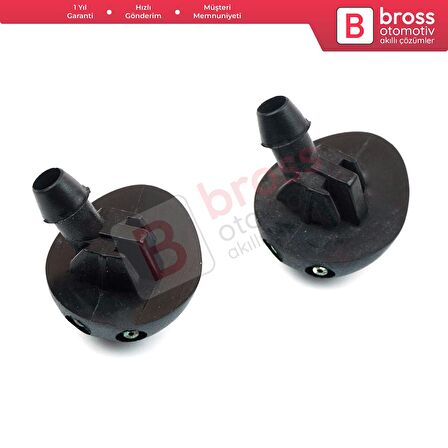 Renault Megane Scenic MK1, Dacia Logan İçin 2 Adet Ön Cam Silecek Su Fıskiyesi :7700846456