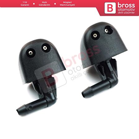 Renault Trafic Laguna 1 Kangoo Vivaro Primastar İçin 2 Adet Ön Cam Silecek Su Fıskiyesi :7700823915