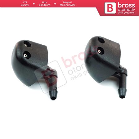 Renault Trafic Laguna 1 Kangoo Vivaro Primastar İçin 2 Adet Ön Cam Silecek Su Fıskiyesi :7700823915