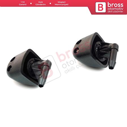 Renault Trafic Laguna 1 Kangoo Vivaro Primastar İçin 2 Adet Ön Cam Silecek Su Fıskiyesi :7700823915