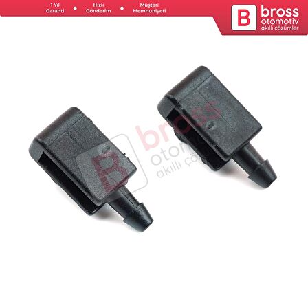 Renault Megane Scenic MK2 İçin 2 Adet Ön Cam Silecek Su Fıskiyesi :8200082347