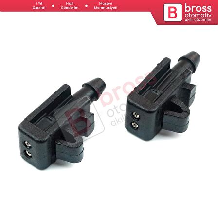 Renault Megane Scenic MK2 İçin 2 Adet Ön Cam Silecek Su Fıskiyesi :8200082347