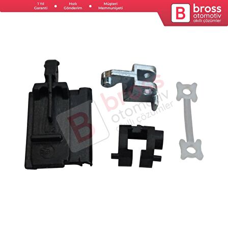 BMW 3 Serisi E36 1992-1999 İçin 4 Parça Sağ Taraf Sunroof Kaydırıcı Tamir Seti :811694522