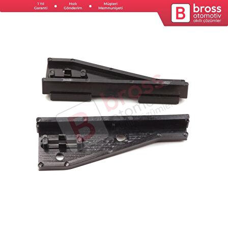 BMW X5 E53 ve X3 E83 2000-2006 İçin 2 Parça Plastik Sunroof Tamir Seti
